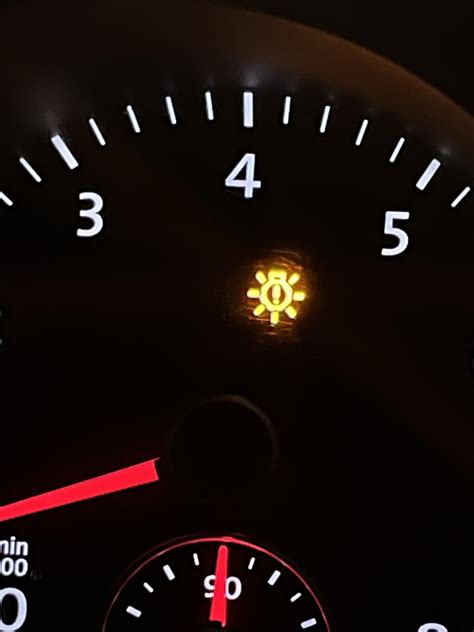 Yellow Warning Light Golf