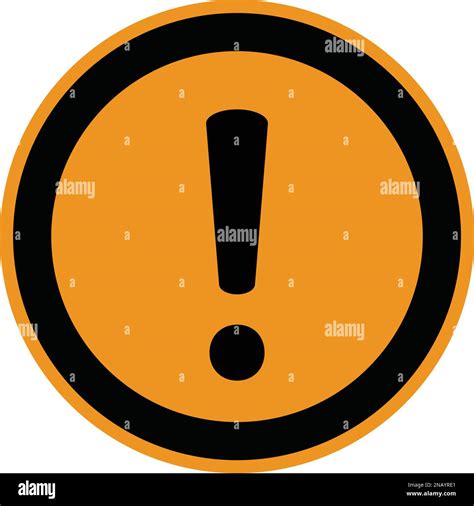 Yellow Warning Light With Exclamation