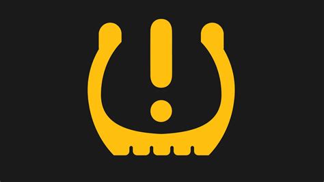 Yellow Warning Light With Exclamation Mark