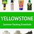 yellowstone packing list summer