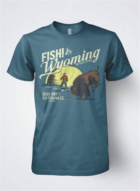 yellowstone fly fishing t shirt