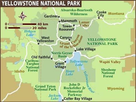 yellowstone national park campgrounds in park