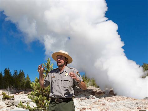 yellowstone national park ranger talks