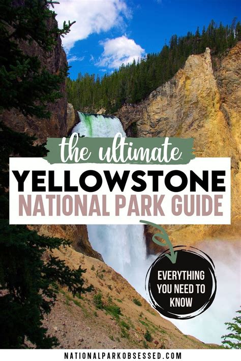 yellowstone national park visitors guide 2023