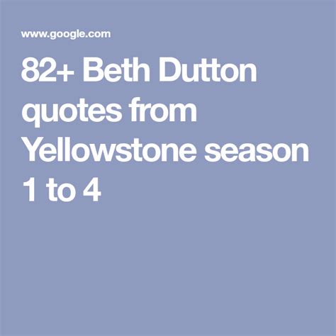 yellowstone season 1 quotes
