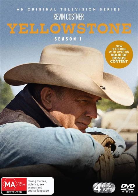 yellowstone season 1-4 dvd set