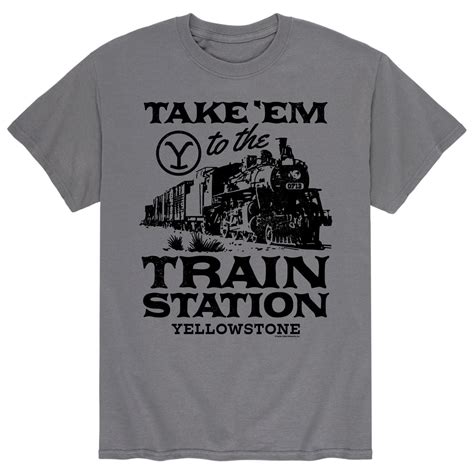 yellowstone t shirts train station