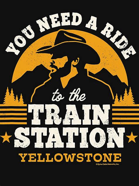 yellowstone train station sign