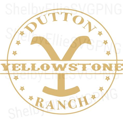 yellowstone tv show logo svg