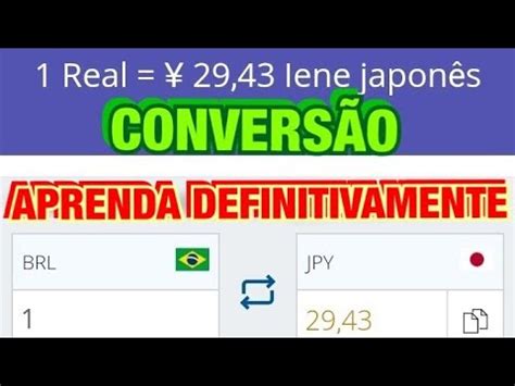 yen to real converter