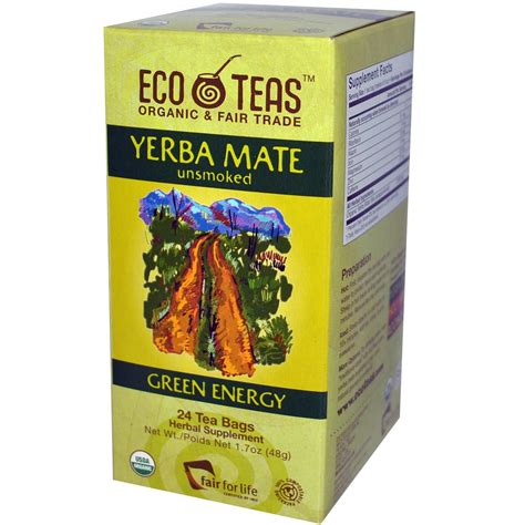 yerba mate green tea bags