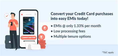 yes bank credit card emi conversion