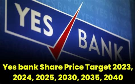 yes bank share price target 2040
