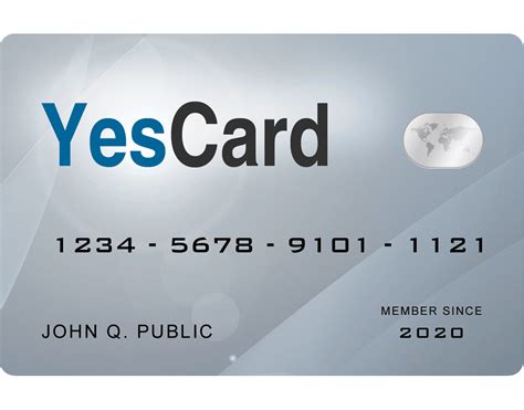 yes card credit card