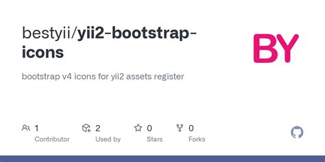 Yii2 Bootstrap Icons