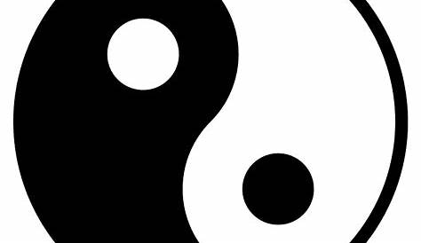 Yin yang emoji clipart. Free download transparent .PNG | Creazilla