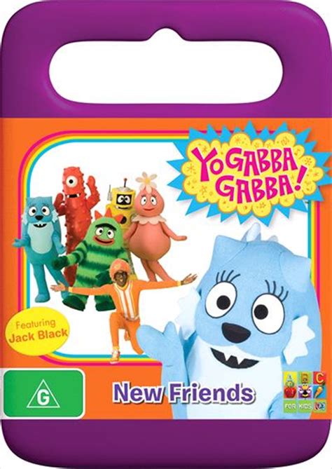 yo gabba gabba new friends dvd