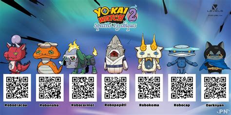 Here’s Some YOKAI WATCH 2 Fruitnyan QR Codes NintendoSoup