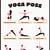 yoga poses printable free