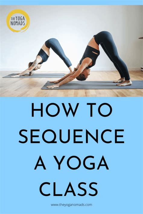 yoga class sequence ideas