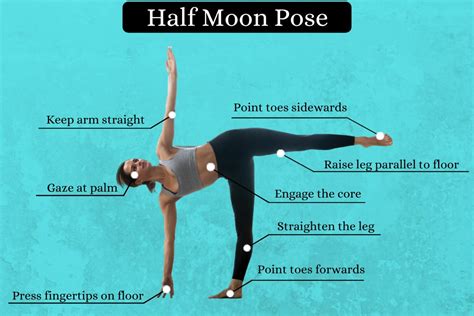 Yoga Half Moon Variations