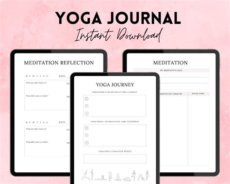 Yoga Poses Journal