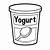 yogurt da stampare
