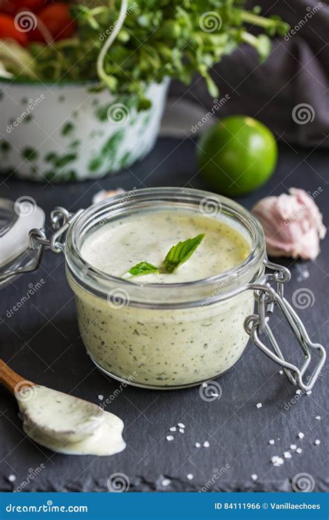 Yogurt Basil Dressing