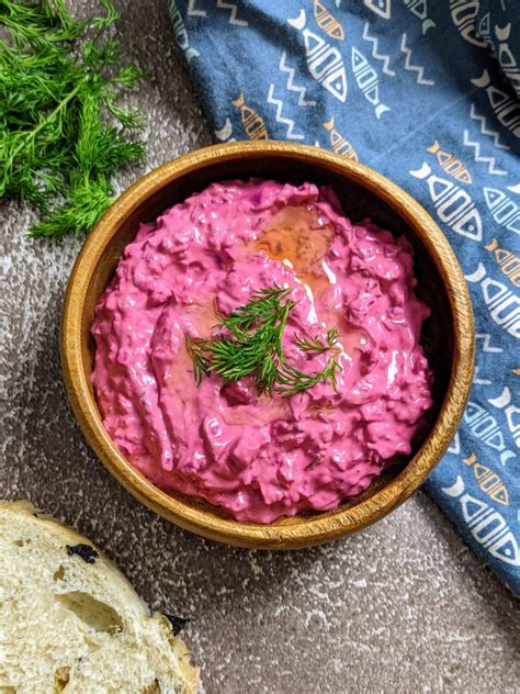 Yogurt Beetroot Dip