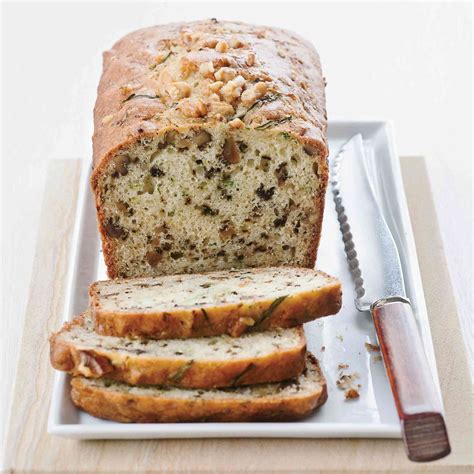 Yogurt Zucchini Bread With Walnuts