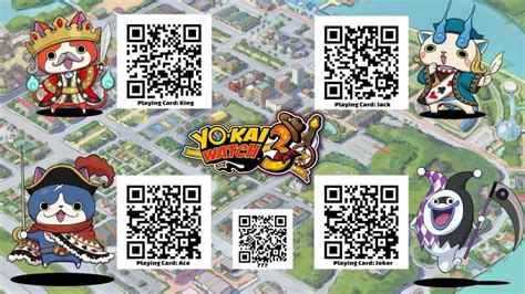 [Guide] List of officially released QR codes for Yokai Watch 3 Miketendo64
