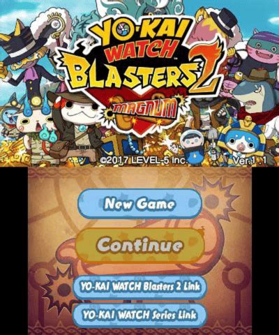YOKAI WATCH BLASTERS Red Cat Corps Nintendo 3DS Games Nintendo