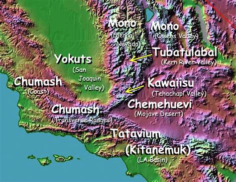 Yokut Tribe Location