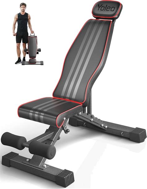 Experience the Ultimate Workout with YOLEO Adjustable Weight Bench - Your Perfect Fitness Companion!