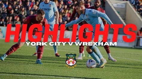 york city vs wrexham tickets