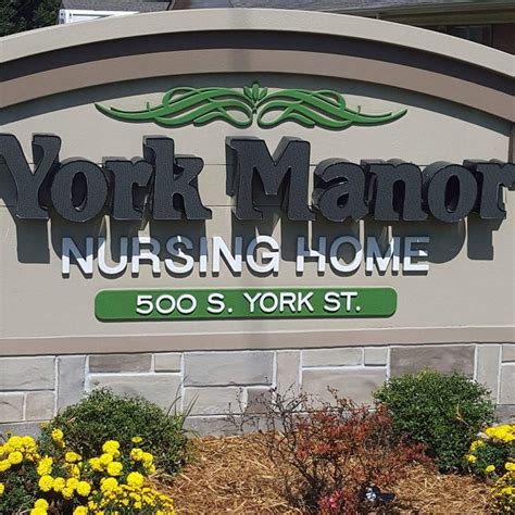 york manor nursing home