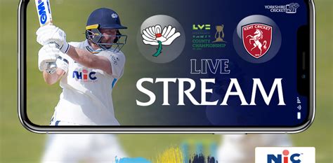 yorkshire ccc live stream today