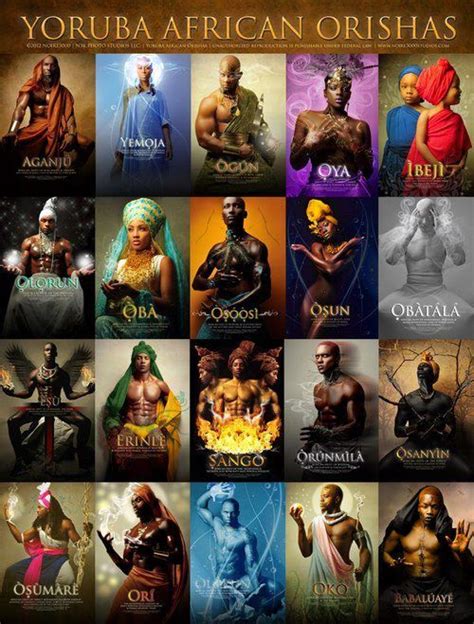 yoruba deities and descriptions
