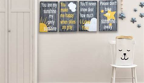 You Are My Sunshine Bedroom Decor