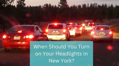 Why You Must Turn On Your Headlights After Sunset