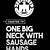 you're one big neck with sausage hands