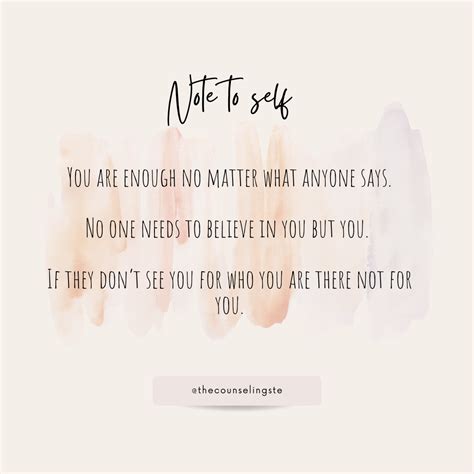 You Are Enough Remember That