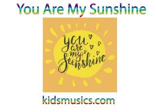 you are my sunshine mp3