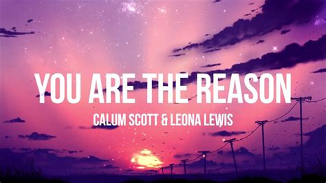 you are the reason lyrics youtube