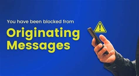 You Have Been Blocked From Originating Messages To Not Shown In Shared With You