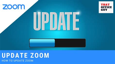 you must update to the latest version of zoom