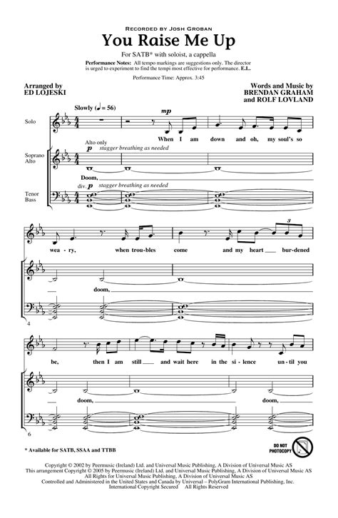 you raise me up pdf satb