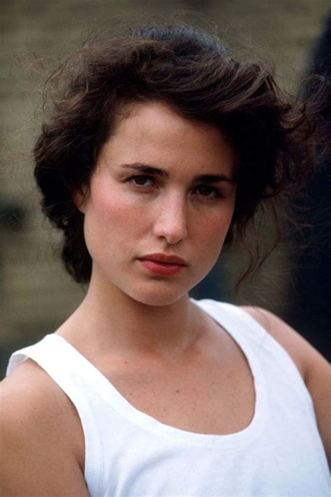 Young Andie Macdowell