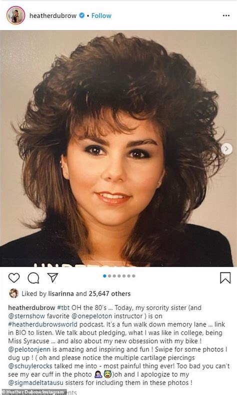young heather dubrow