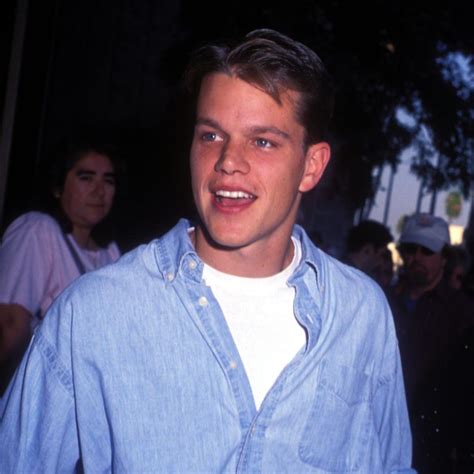 Young Matt Damon